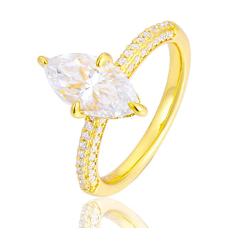 Étoile Marquise VVS Engagement Ring