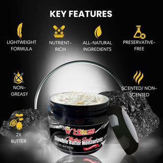 🔥PRE ORDER🔥 Double Butter Moisturizer 8oz (Available Every 26th Day of the month!)
