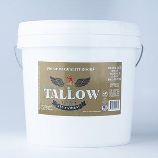 Unscented Beef Tallow - 16 Pounds | 100% Natural & Pure