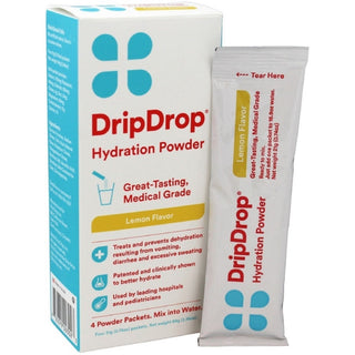 DripDrop ORS 4 Powder Packs Lemon