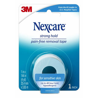 Nexcare 1 Inch Strong Hold Sensitive Skin Pain Free Removal Tape