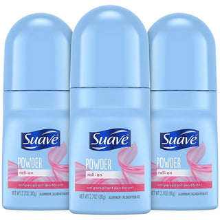 Suave Roll-On Powder Antiperspirant Deodorant 2.7 Oz discontinued