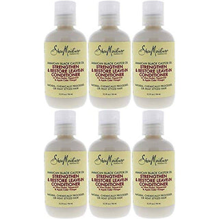SheaMoisture Jamaican Black Castor Oil, Strengthen & Restore Leave-In Conditioner, 3.2 Fl Oz (54 Ml)