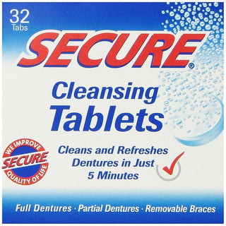 Secure Denture Cleanser Tablets