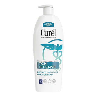 Curel Itch Defense Calming Body Lotion For Dry, Itchy Skin, 20 Oz
