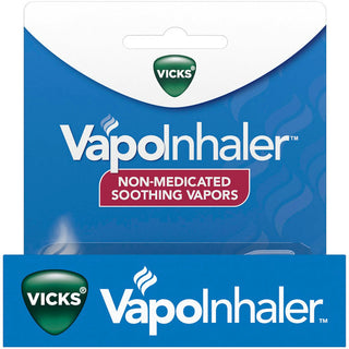 Vicks VapoInhaler, Portable Nasal Inhaler, Refreshing Menthol Vapors, 1 Count