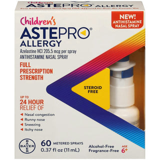 Astepro Nasal Spray, Antihistamine, Full Prescription Strength, Allergy, Children's, Age 6+ 0.37 Fl Oz ( Discontinued )