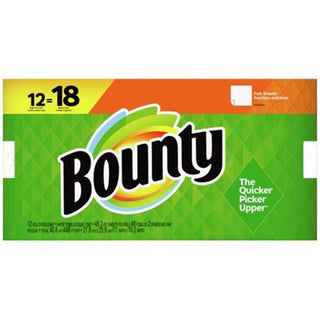 Bounty Paper Towels, White, 1 Single Plus Roll