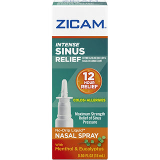 Zicam® Intense Sinus Relief – No Drip Nasal Spray (0.5 Fl Oz)