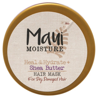 Maui Moisture Hair Mask, Heal & Hydrate, Shea Butter, 12 Ounce