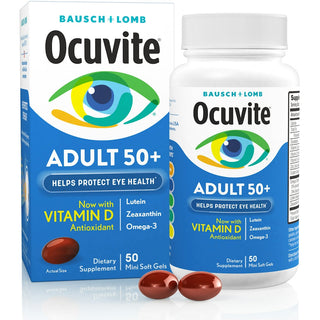 Ocuvite Bausch & Lomb Adult 50+ (90 Soft Gels)