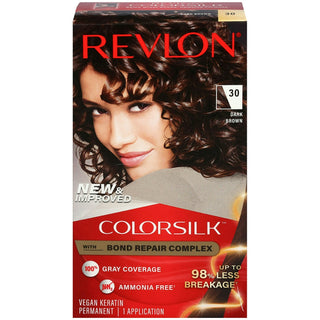 Revlon Beautiful Color Permanent Hair Color, Dark Brown
