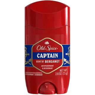 Old Spice Red Collection For Men Antiperspirant Deodorant Invisible Solid Captain Scent
