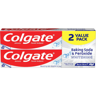 Colgate Baking Soda And Peroxide Whitening Toothpaste - 6 Oz
