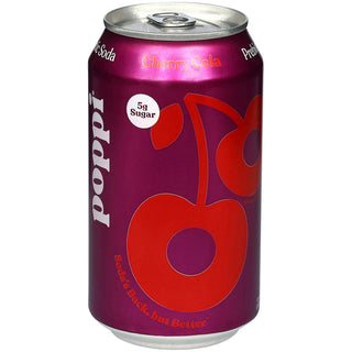 Poppi Cherry Cola Prebiotic Soda - 12 Fl Oz Can