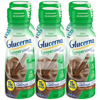 Glucerna® Hunger Smart® Shake – Rich Chocolate (6 Pack / 10 fl oz bottles)