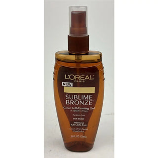 L'Oréal "L'Oreal Paris Sublime Bronze Clear Self-Tanning Gel, Medium Natural, 5-Fluid Ounce"