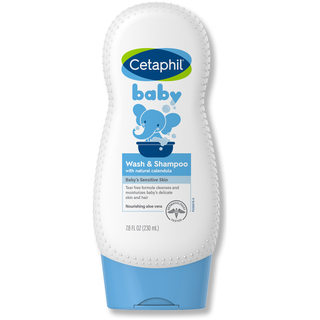 Cetaphil Baby Wash and Shampoo with Organic Calendula, 7.8 Oz