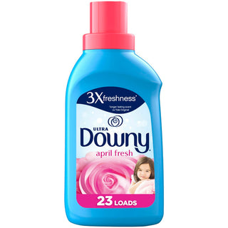 Downy Ultra April Fresh Liquid Fabric Softener, 23 Loads, 19 Fl Oz
