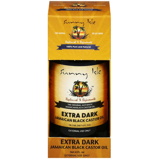 Sunny Isle Extra Dark Jamaican Black Castor Oil - 4 Fl Oz