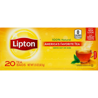 Lipton Black Tea 20 Bags
