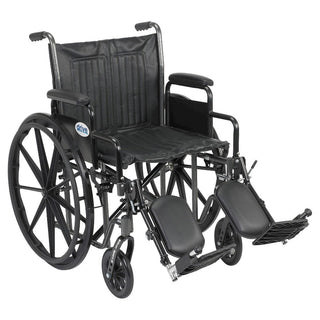Drive Medical Silver Sport 2 Wheelchair (20" Seat})