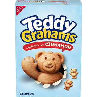 Teddy Grahams Nabisco Cinnamon Graham Snacks 10 Oz. Box