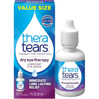 TheraTears Value Size Sterile Lubricant Eye Drops 1 Fl Oz
