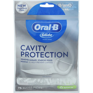 Oral-B Glide Unflavored Cavity Protection Floss Picks