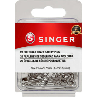 Singer 00206 Size 3 Quilting & Craft Safety Pins