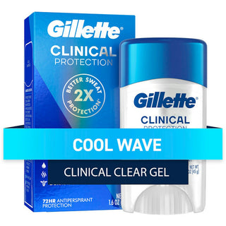 Gillette Clinical Clear Gel Endurance Cool Wave Deodorant