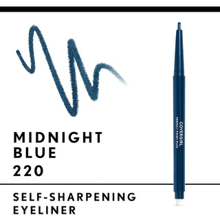 CoverGirl Perfect Point Plus Eye Pencil, Self Sharpening, Midnight Blue 220