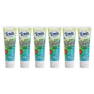 Tom's of Maine Wicked Cool Fluoride Toothpaste Mild Mint