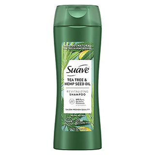 Suave Shampoo, Revitalizing, Tea Tree & Hemp Seed Oil 12.6 Oz ( Discontinued )