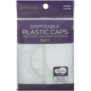 Donna Disposable Plastic Caps