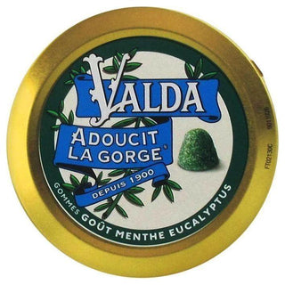 Valda Pastilles Gommes Menthe Eucalyptus 50g