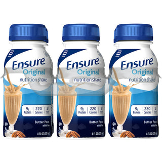 Ensure Original Nutrition Shake, Butter Pecan – 9g Protein – 8 fl oz, 6 Count