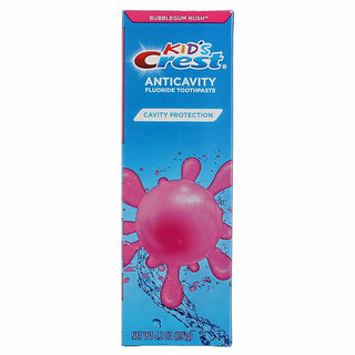 Crest Kid's Cavity Protection Fluoride Toothpaste, Bubblegum Rush, 4.2 Oz