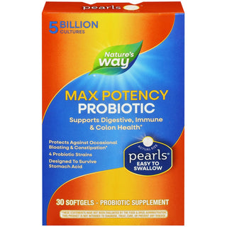Nature's Way Max Potency  Probiotic  30 Softgels