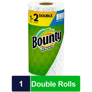 Bounty Select-a-Size Kitchen Roll Paper Towels, 2-Ply, 5.9 X 11, White, 90 Sheets/Double Roll, 24 Rolls/Carton
