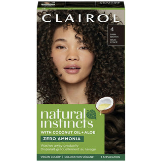 Natural Instincts Hair Color, Vegan, Dark Brown 4