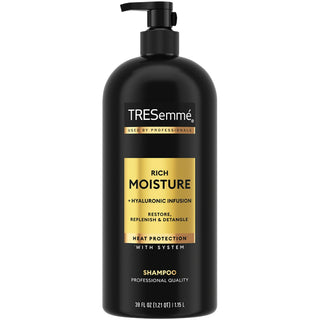 TRESemme Moisture Rich Luxurious Hair Shampoo With Pump, 39 Oz