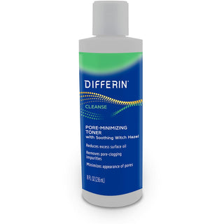 Differin Pore-Minimizing Skin Toner With Witch Hazel For Face, 8 Ounce