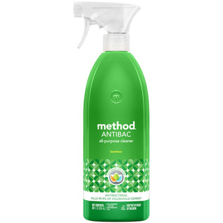 Method Antibacterial All Purpose Cleaner Bamboo Scent 28 Ounce Bottle
