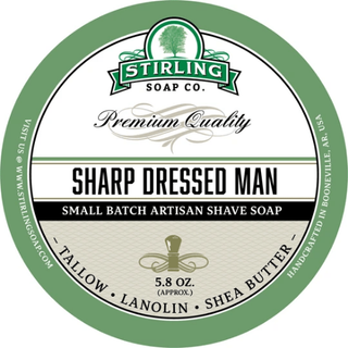Stirling Soap Co. Sharp Dressed Man Shaving Collection
