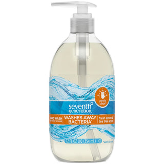Seventh Generation Purely Clean Hand Wash, Natural, Fresh Lemon & Tea Tree Scent