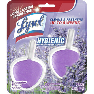 Lysol Lavender Fields Scent No Mess Automatic Toilet Bowl Cleaner