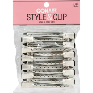 Conair Metal Styling Clips Value Pack - 12pc
