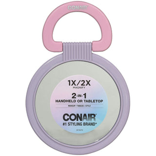Conair Styling Essentials Mirror, Desktop, Standard & 2X Magnification