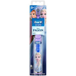Oral-B Disney Frozen II Kids Soft Battery Toothbrush, 3+ Yrs